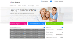 Desktop Screenshot of bankerat.cz